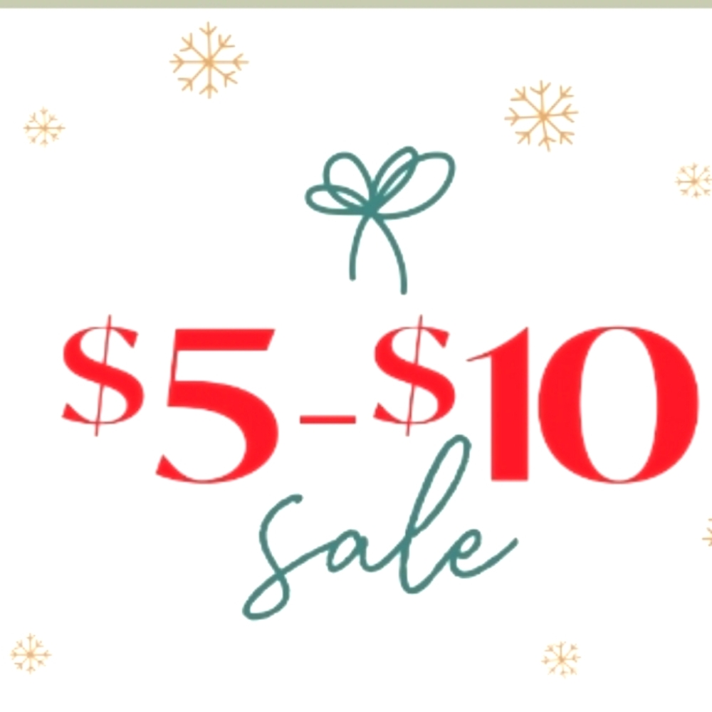 Bundle Savings on $5 & $10 Items